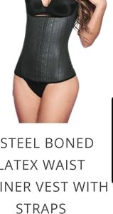 Waist trainer vest, Size: L Black
